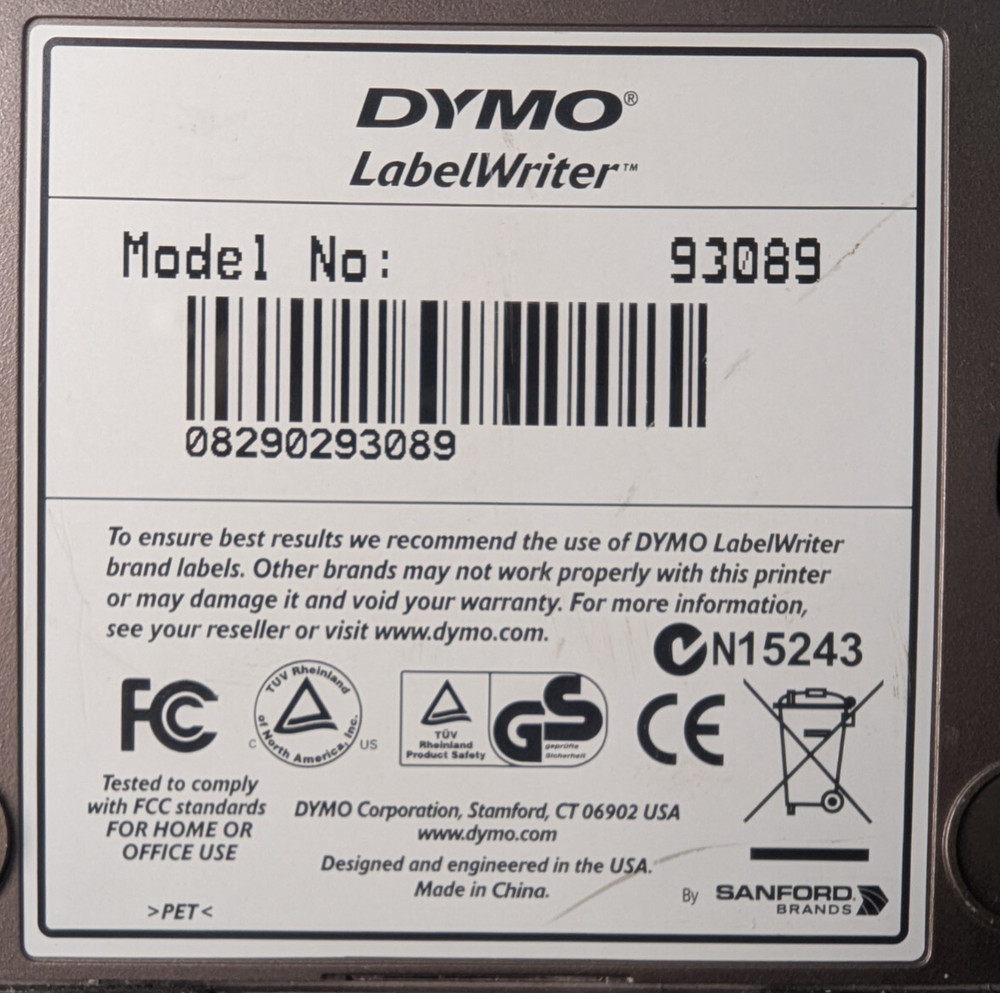 Dymo LabelWriter 400 Label Printer 93089