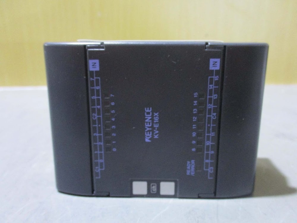 KEYENCE KV-E16X PLC with Built-in Display Function USED #2
