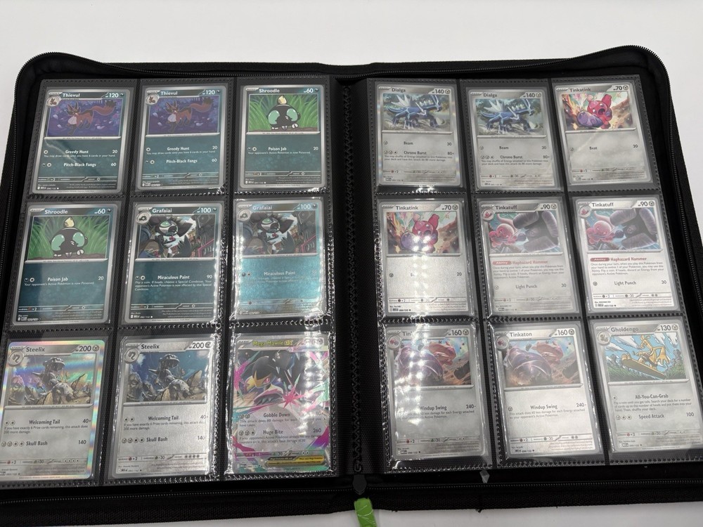 Mega Evolutions 100% Complete Master Base Set w/EX & Reverse & Vault Binder