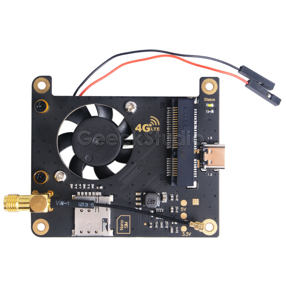 Raspberry Pi 3G 4G Hat for Raspberry Pi 2B / 3B / 3B+ / 4B / ZERO / ZERO W