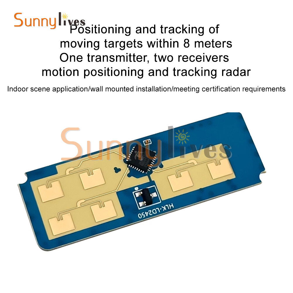 HLK-LD2450 DC5V 24G Human Presence Inductive Radar Sensor Motion Module US