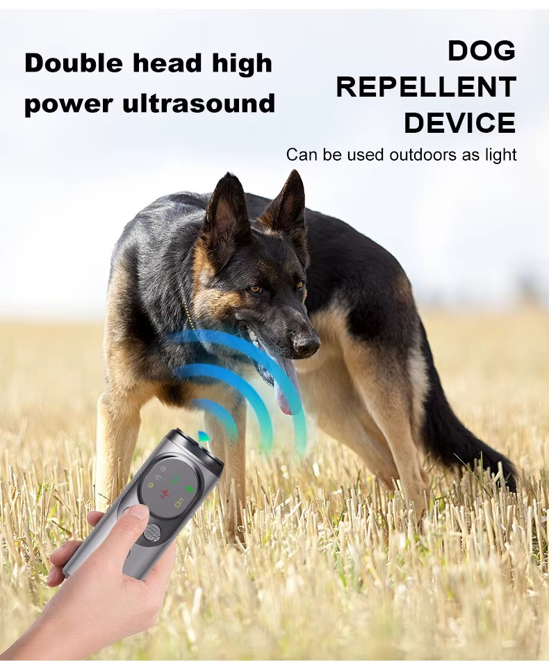 LED Ultrasonic Dog Repeller Effective Bark Control Device to Stop Barking Deter
