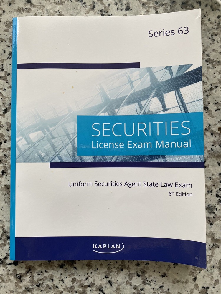 Kaplan Securities Exam Manual, Series 63