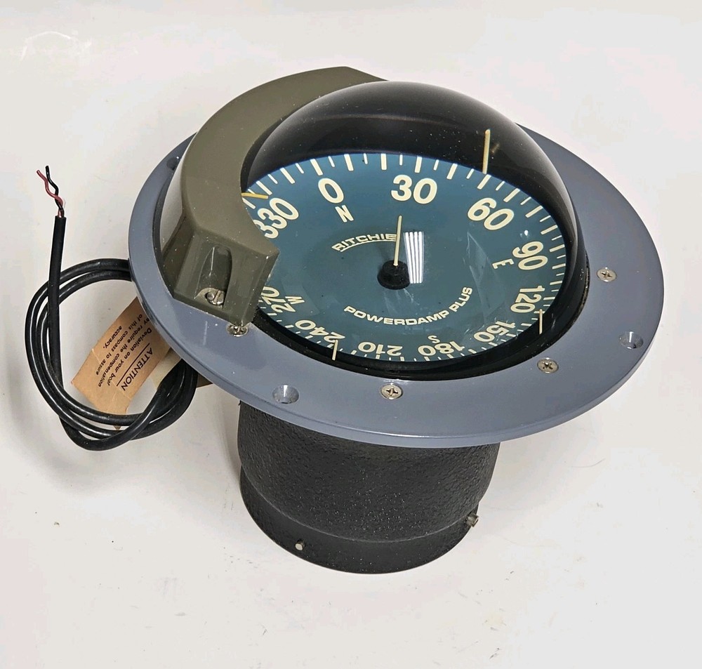 Ritchie Powerdamp Plus SS-5000 Compass w/ Box
