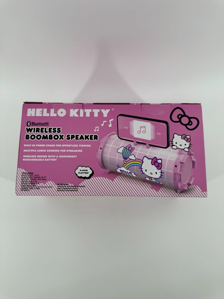 Sanrio: Hello Kitty - Wireless Boombox Speaker