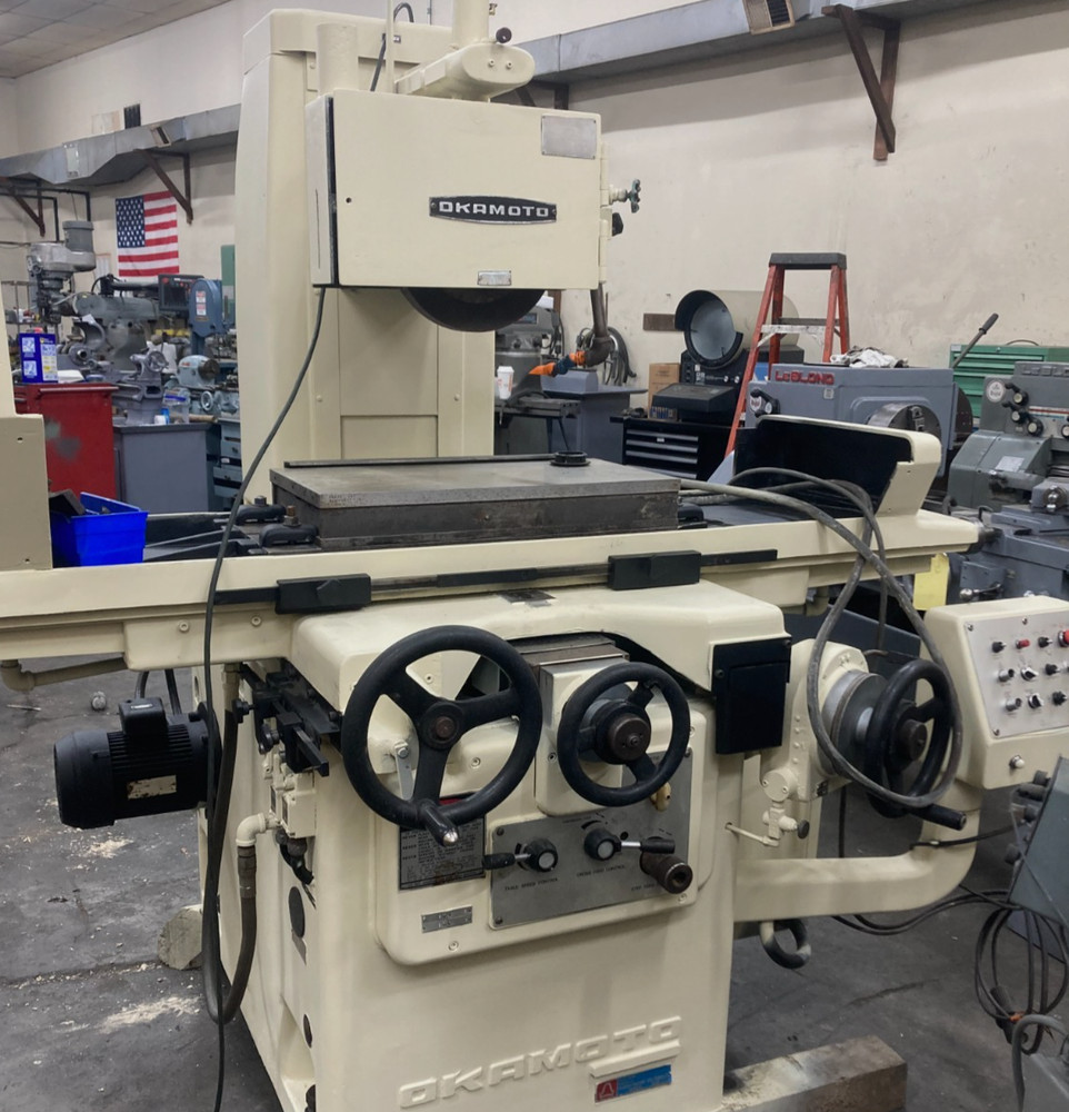 12" x 24" OKAMOTO MODEL  AUTOMATIC HORIZONTAL SURFACE GRINDER