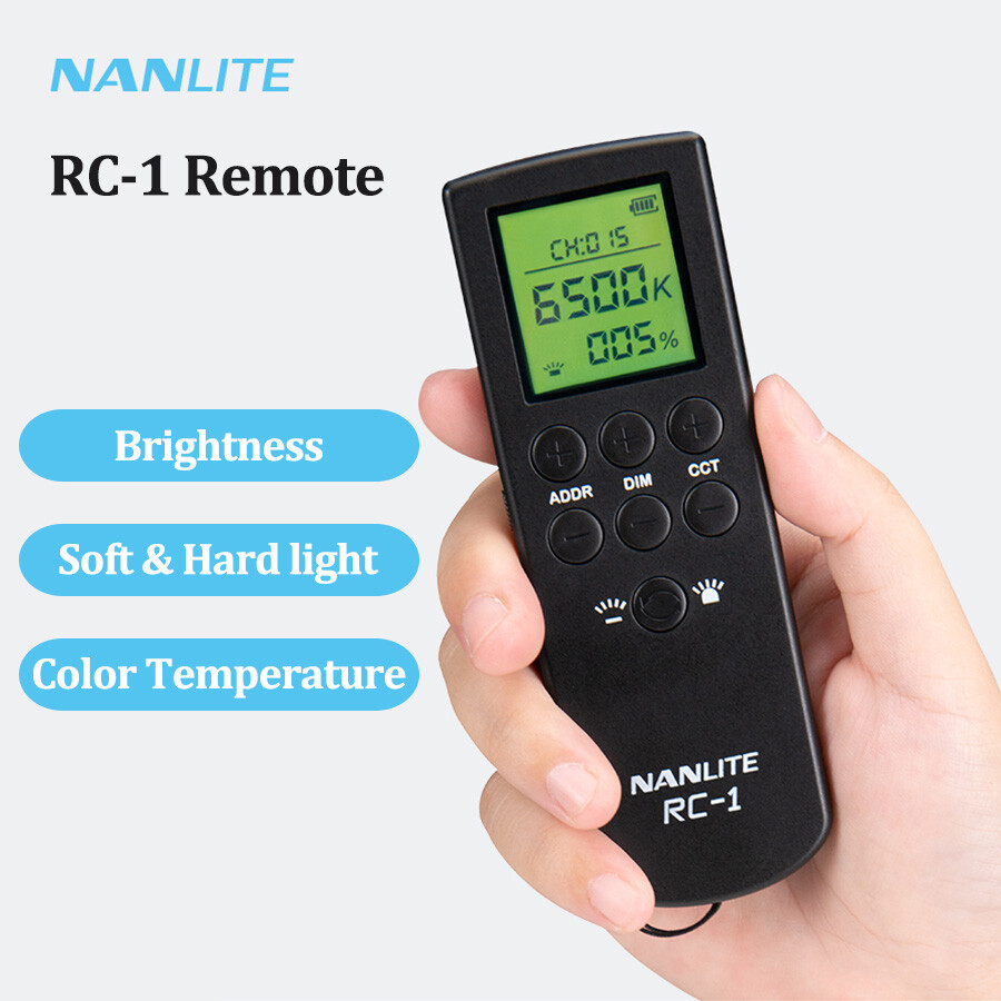 NANLITE RC-1 Wireless Remote Controller Smart dimming for Nanlite 60B 2.4G Light
