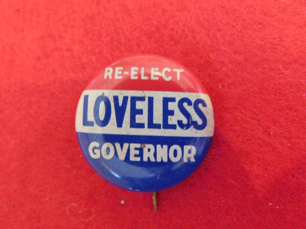 5 Vintage Political Pins