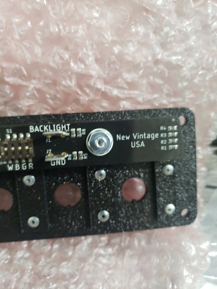 NVU RGB LED Toggle Switch Panels 24111-01
