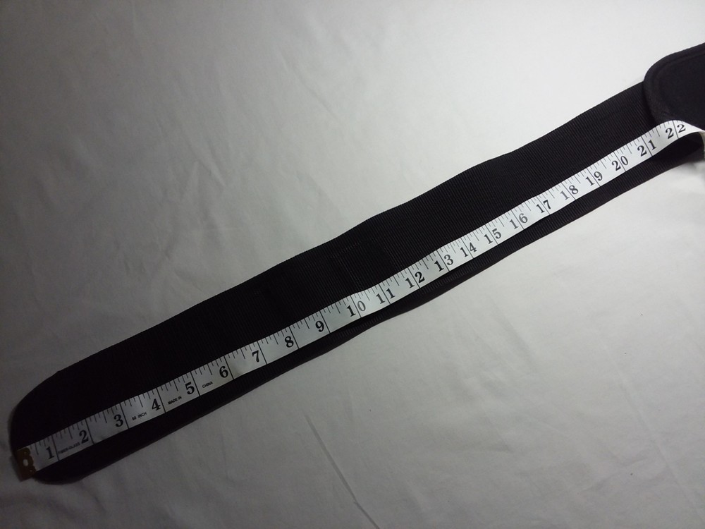 Nike structured training belt, mesh material with 'hook and loop' waist size 34