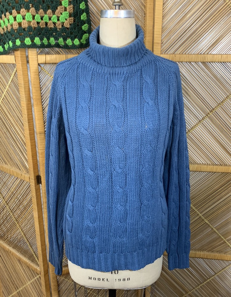 Vintage Sweater Turtleneck 1960s Medium