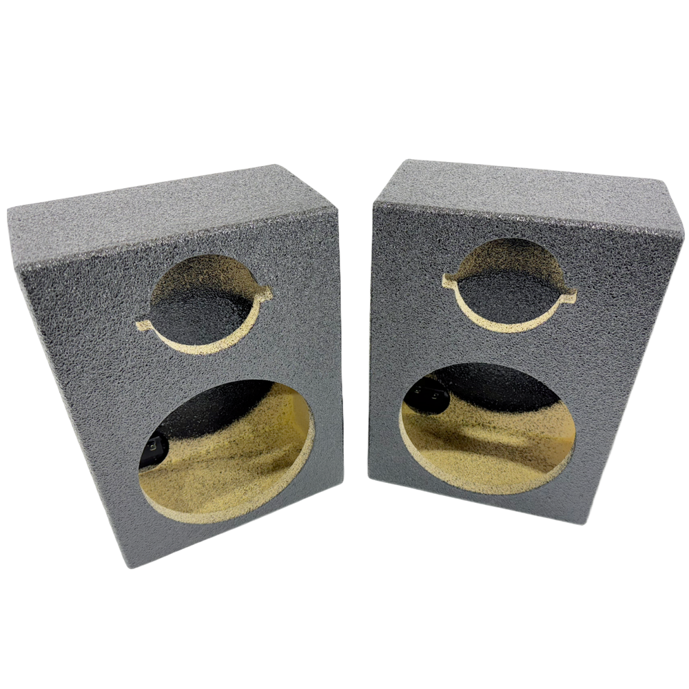 Universal Speaker Panel 1x6.5 1XTweter (PAIR) Speaker Pod Enclosure Box