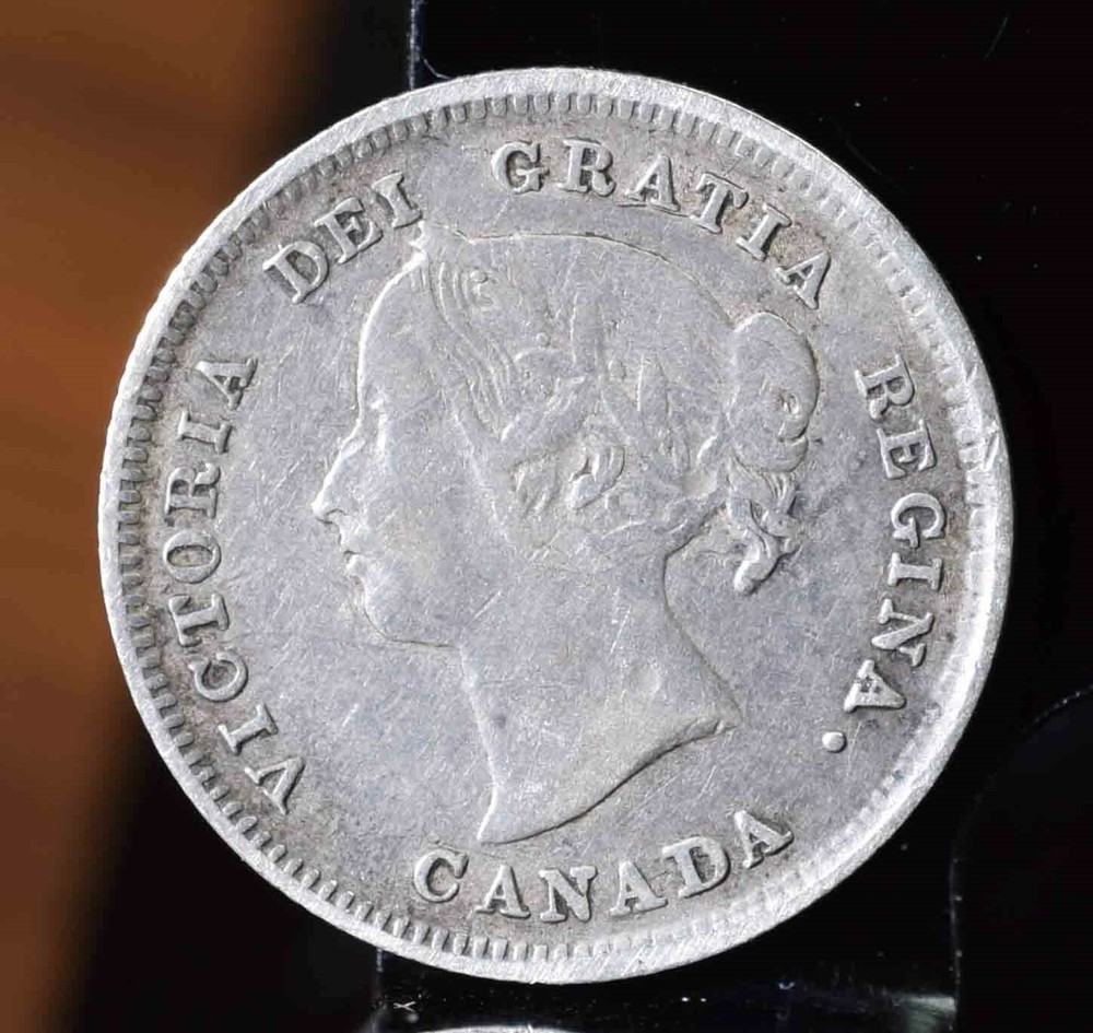 1888 Canada 5 Cent - VF KM#2 $24