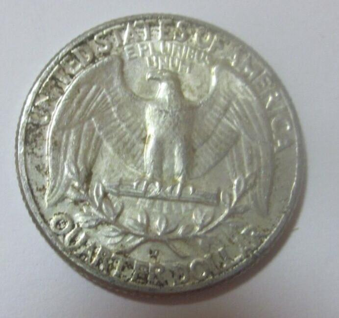 1964 D Washington Silver Quarter 90% Silver