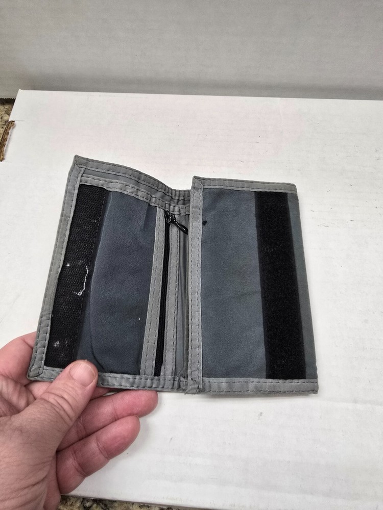 Volcom Tri-fold Wallet Vintage Gray