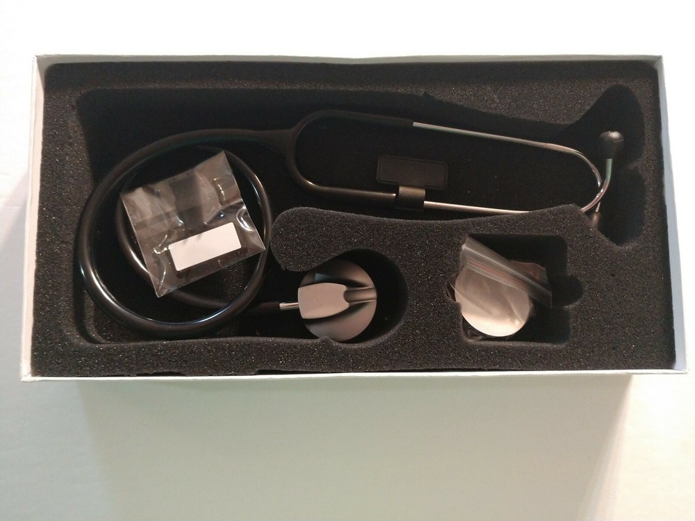 PARAMED Single Head Stethoscope..Black...NEW