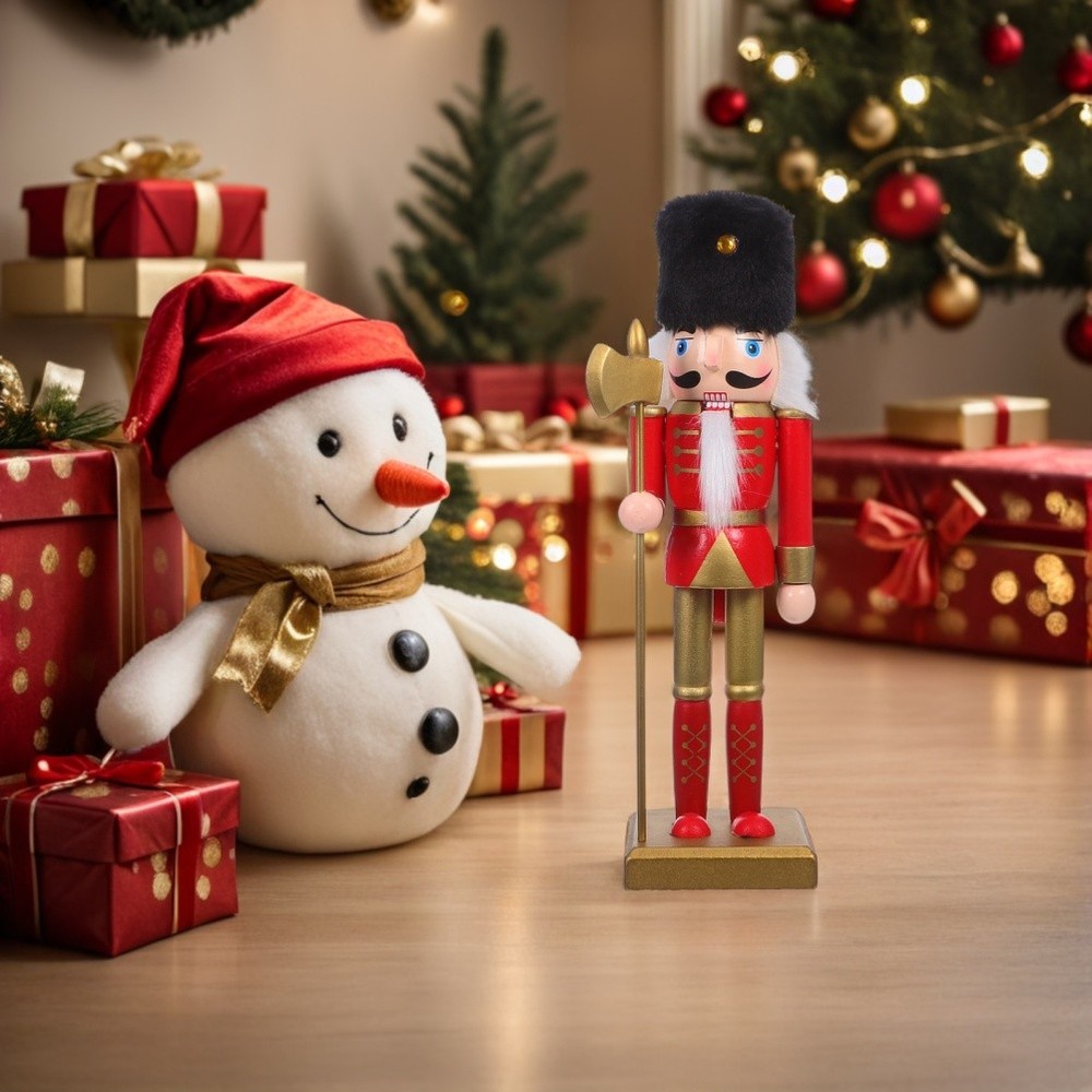 Nut Cracker Christmas Decor Soldier Ornament Mini Nutcracker Model