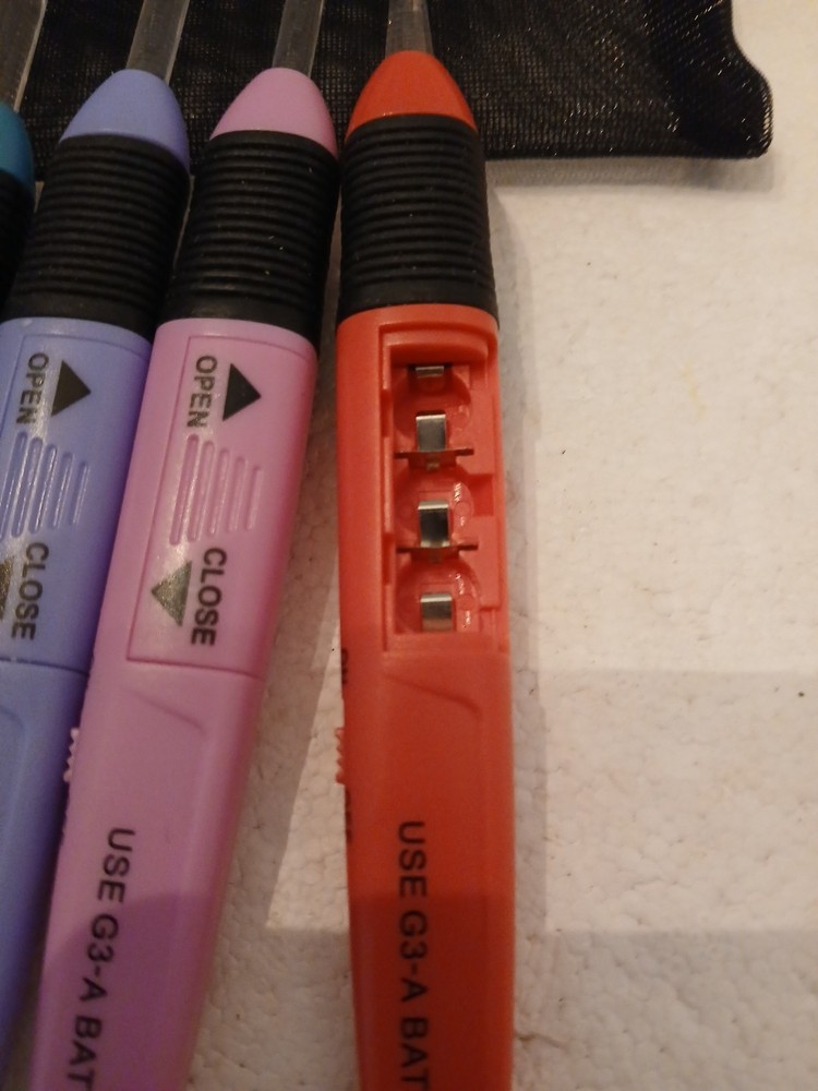 Crochet Lite hooks f thru j 5 hooks