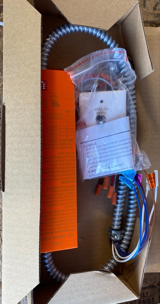 EMERGENCY LED BATTERY BACKUP DRIVER 8W