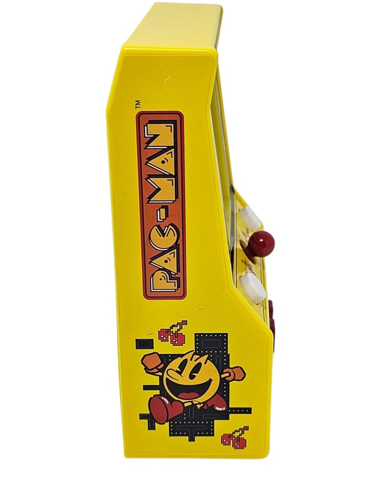 Pac-Man Mini Arcade Classic Retro Handheld Electronic Game by Basic Fun - Tested