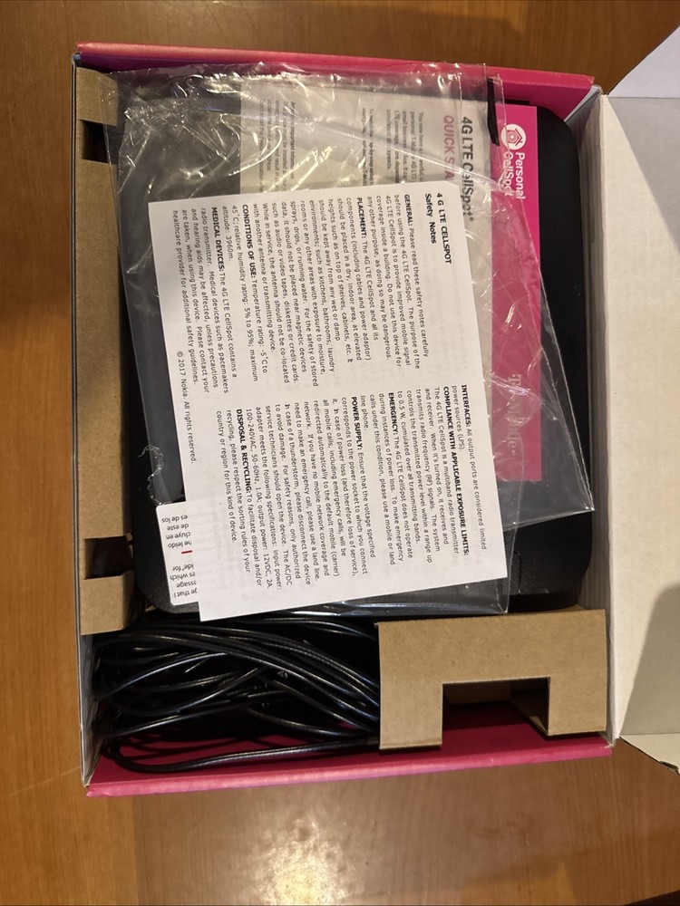 t-mobile 4g lte cellspot Personal Cellspot