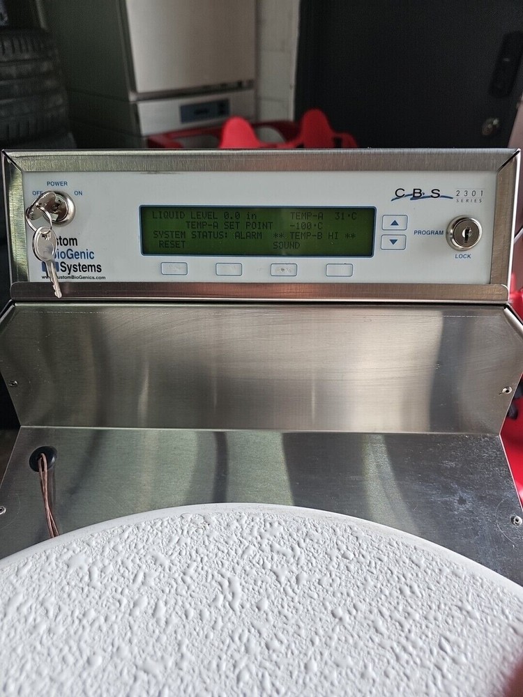 CBS 2300 Series S-90 AB Isothermal Liquid Nitrogen Freezer & 2301 controller