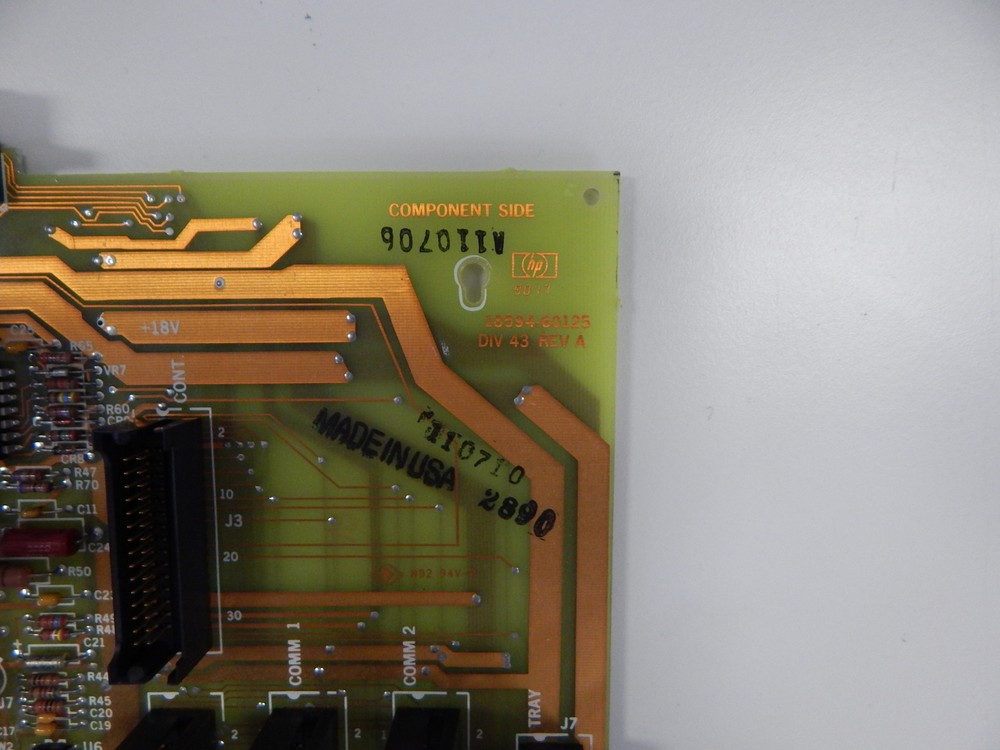 Agilent 7673 Main Board (PN: 18594-60125)