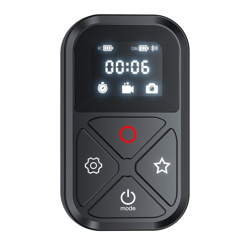 Bluetooth Remote Controller With Cable For GoPro hero 10 9 8 Max Camera Phone