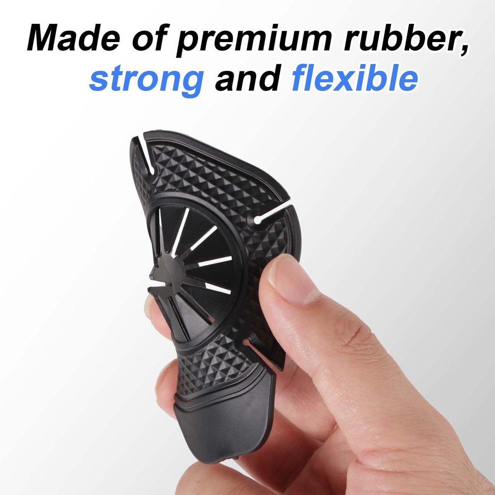 6pcs Windshield Wiper Hole Covers, Black Rubber Windshield Wipers Arm Hole Co...