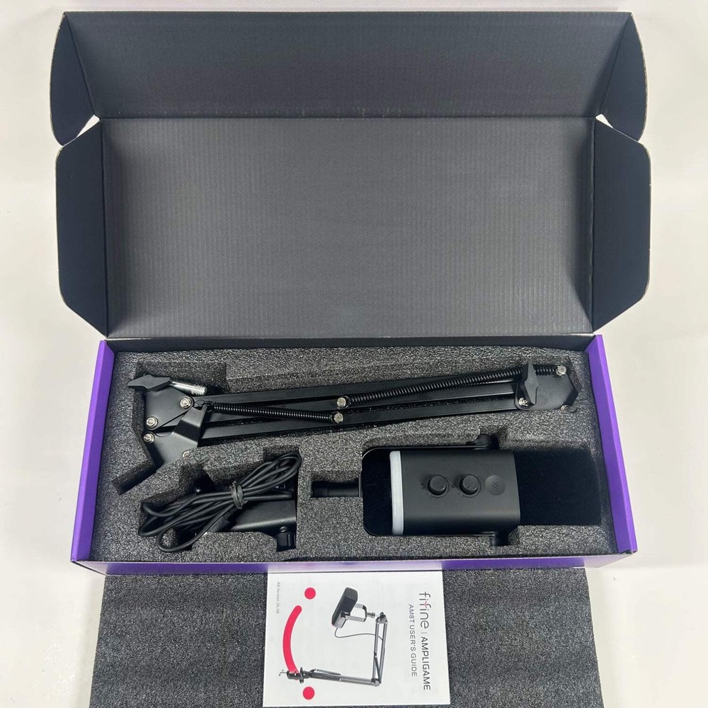 Fifine Ampligame Gaming Microphone Kit AM8T