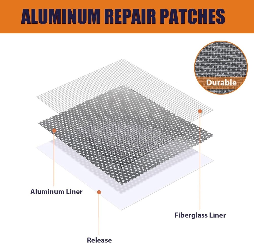 Drywall Repair Kit Wall Hole Patch Spackle Putty Scraper Mesh Tools Set