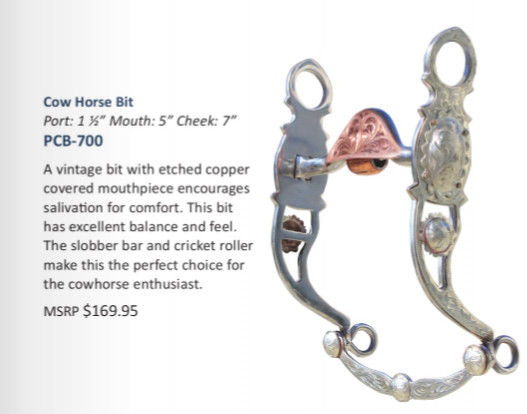 Professional’s Choice – Cow Horse Bit (PCB-700)