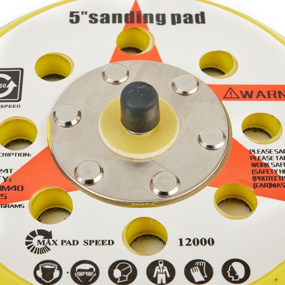 1 Pcs Backing Pad Bonnets Sanding Discs For Dust Extraction Workshop Equipment