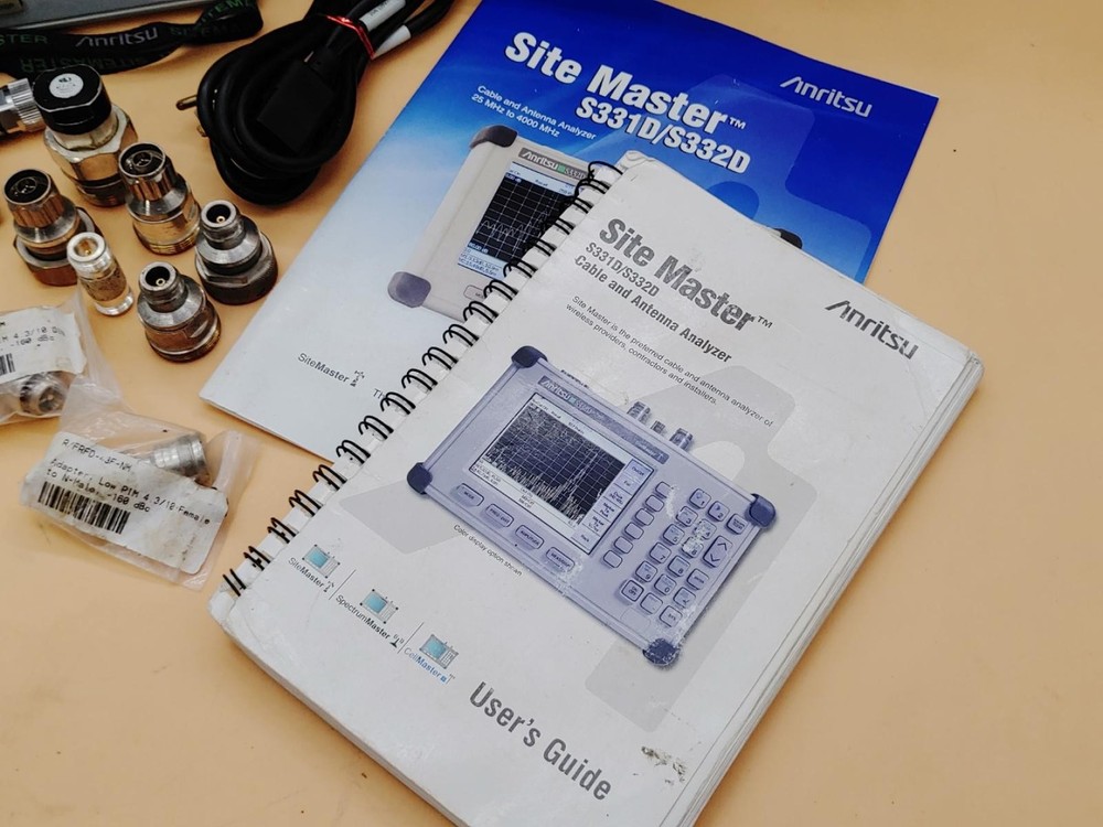 Anritsu S331D Site Master Cable & Antenna Analyzer [Option 3 Ver: 5.05] **READ**