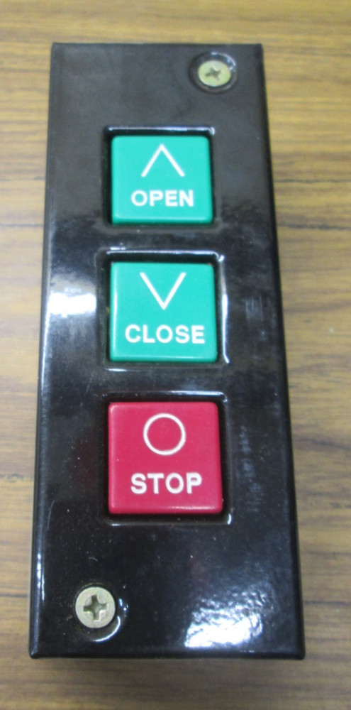 Commercial Garage Door Or Gate Open Close Stop Low Voltage Control switch button