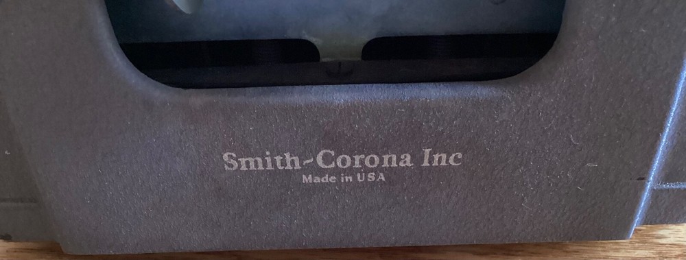 Smith & Corona Hand Crank Adding Machine, Vintage model