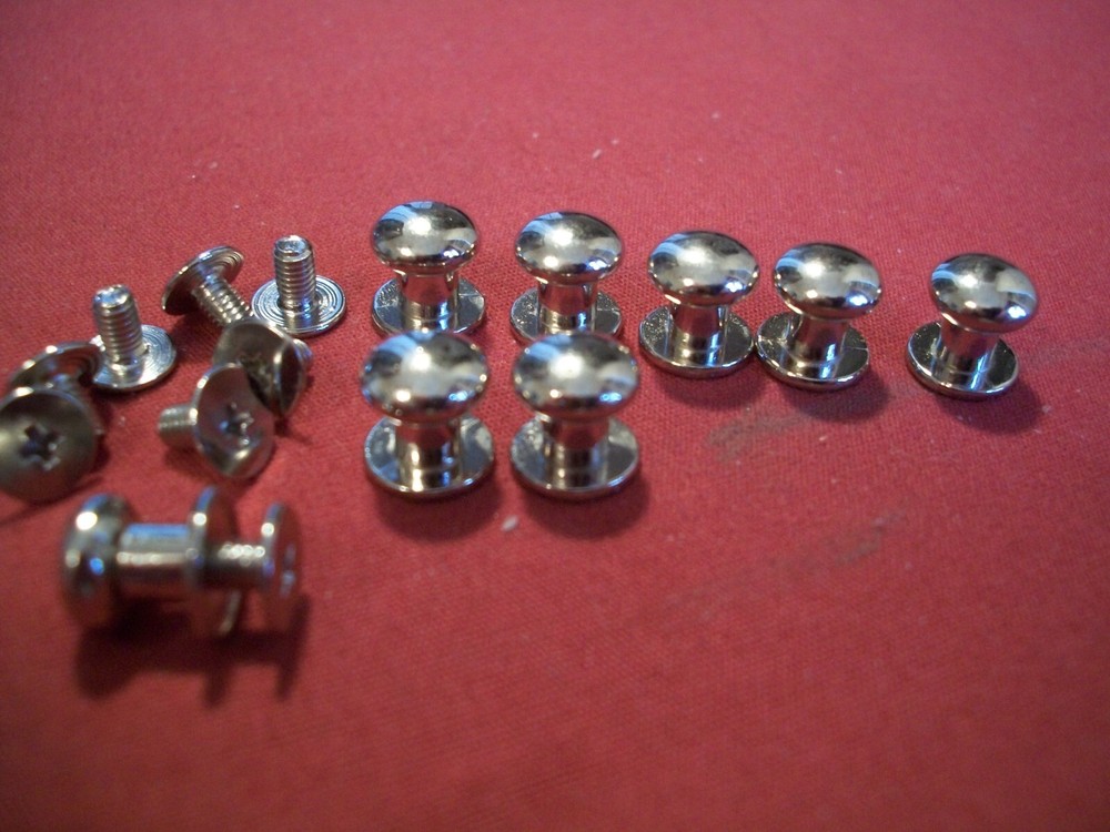 Button Stud Lot of 8 pcs., For Many Projects, NOS