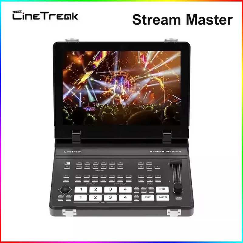 CineTreak Stream Master SDI HDMI Video Switcher 4-CH Controller Panel Recording