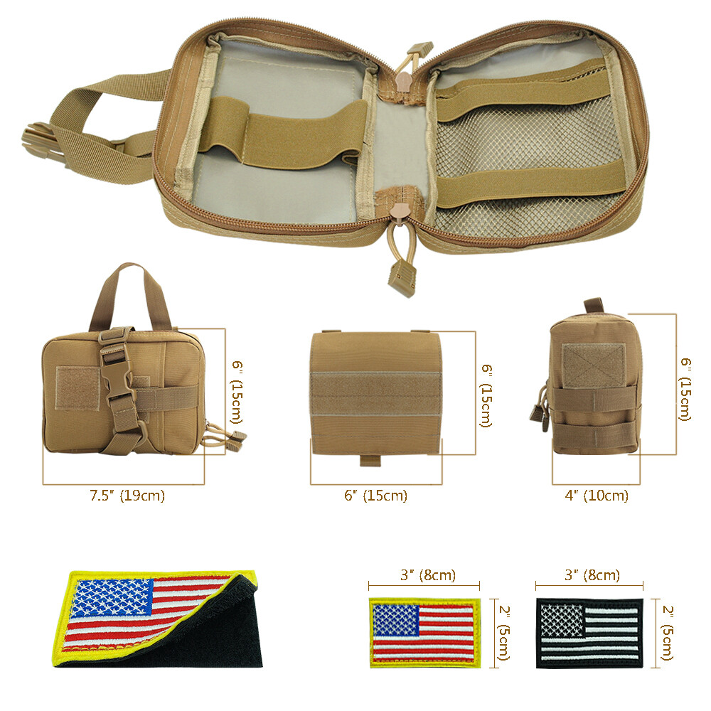 Military Tactical Pet Dog Harness with Handle Pet No Pull Training Service Vest