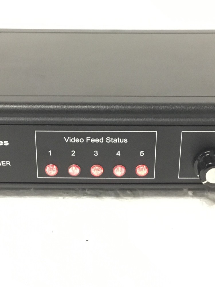 836 Technologies A/V Crossover Distributor 5 RCA Audio + 5 RCA Video FREE SHIP