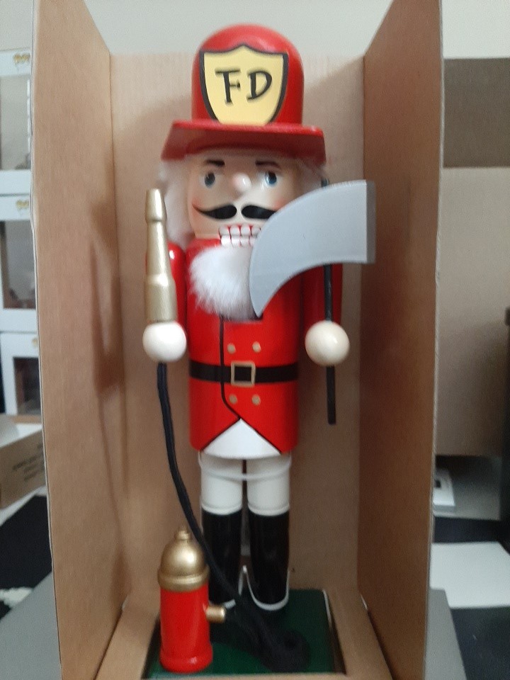 jc penney home collection fireman nutcracker