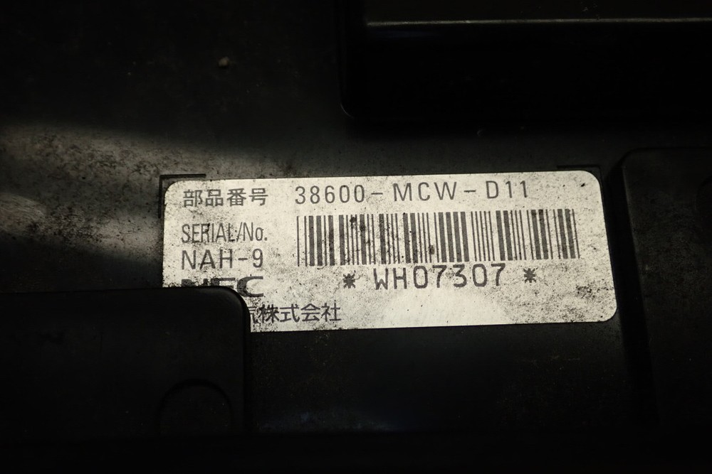 2003 HONDA VFR800A ABS CONTROL UNIT ASSY 38600-MCW-D11
