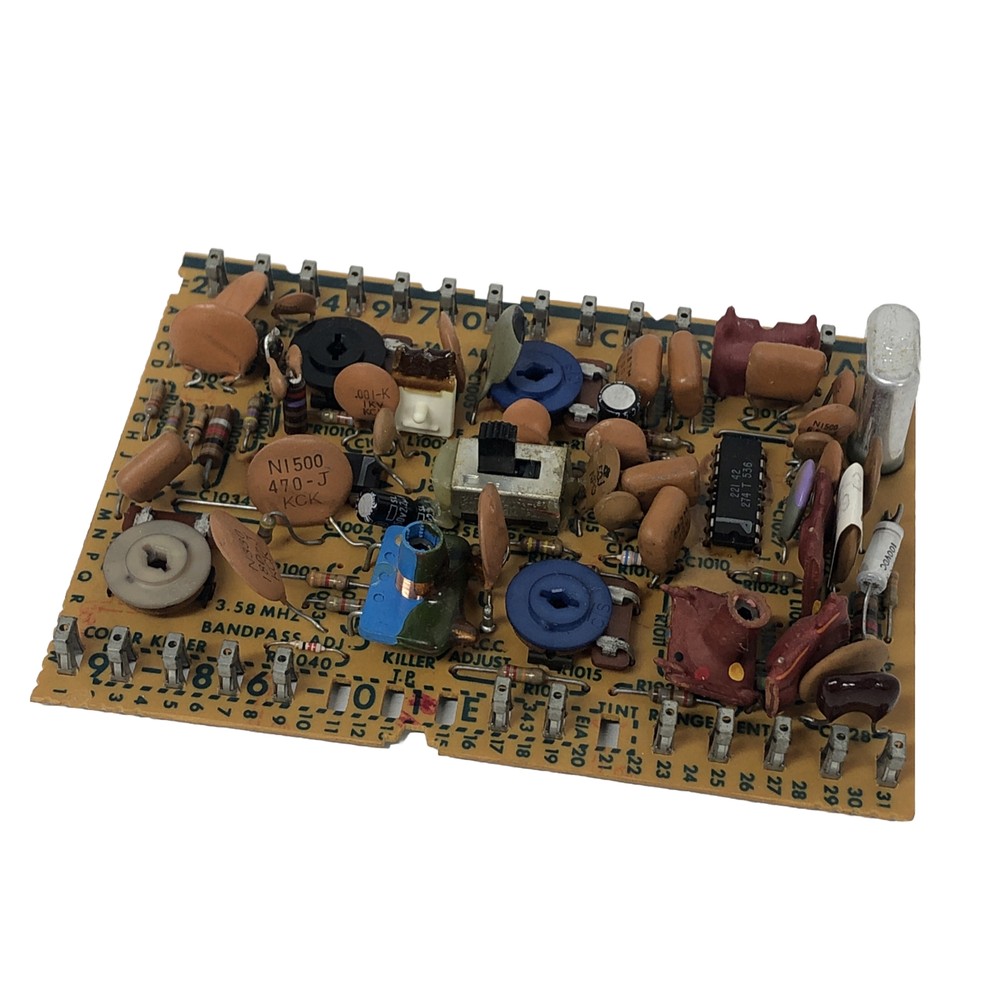 Zenith 9-86-01E Control Board