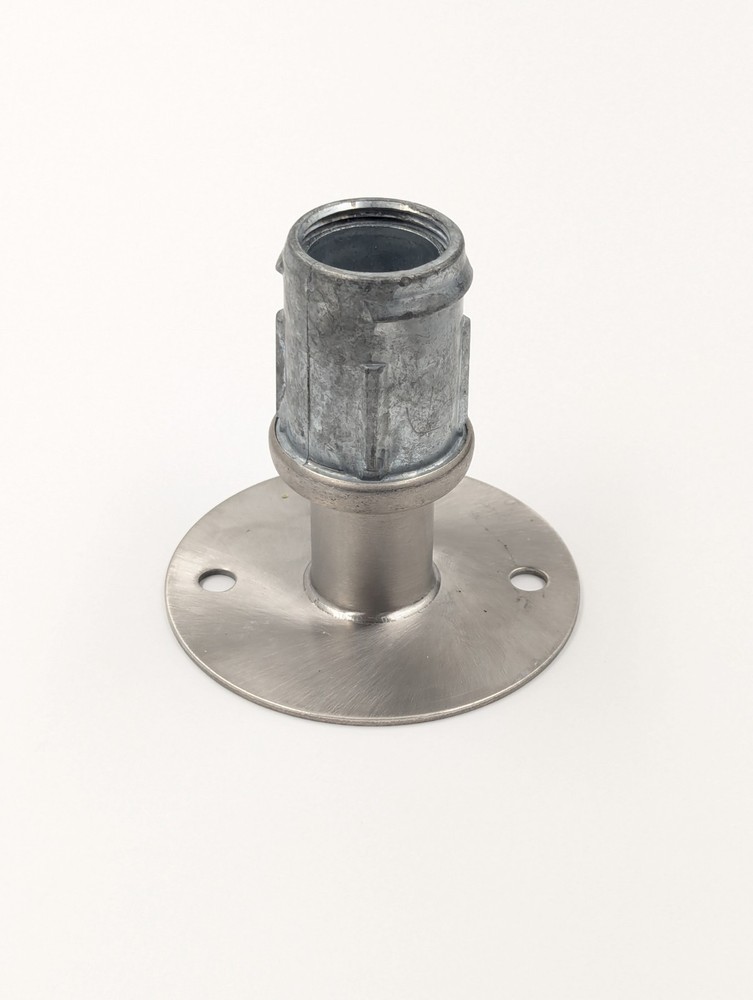 Adjustable Stainless Steel Flanged Foot, 1" Fitting