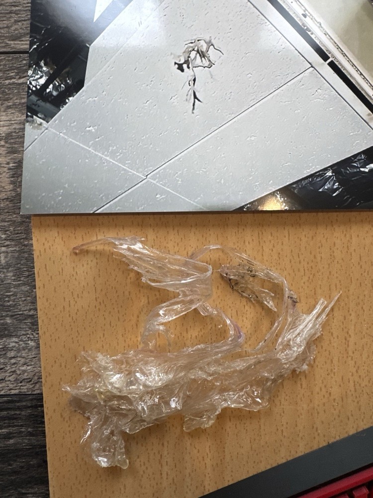 Stranger Things Wall Section With Slime Prop, Production used Prop) Hawkins Lab