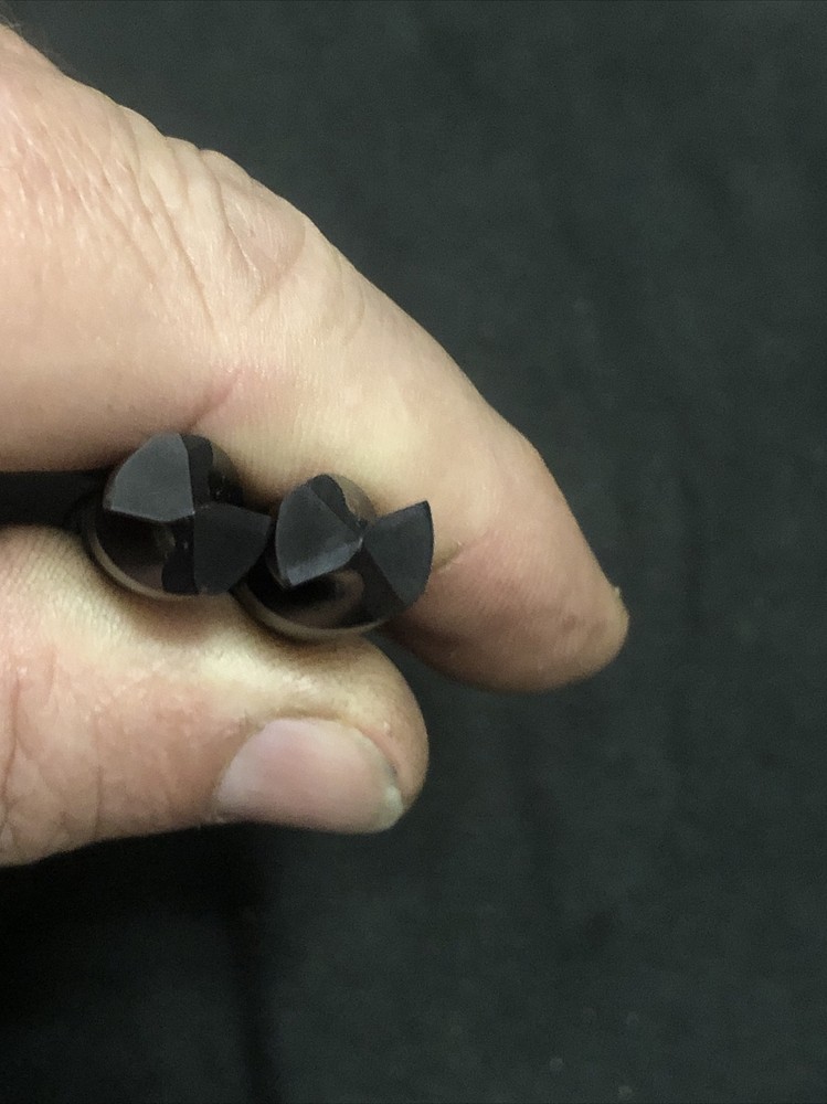 Qty. 2, Guhring 10.72 mm, 27/64” .4219” Solid Carbide FIREX Coated Drill Germany