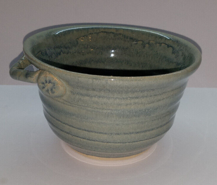 Studio pottery bowl 5in signed bnja