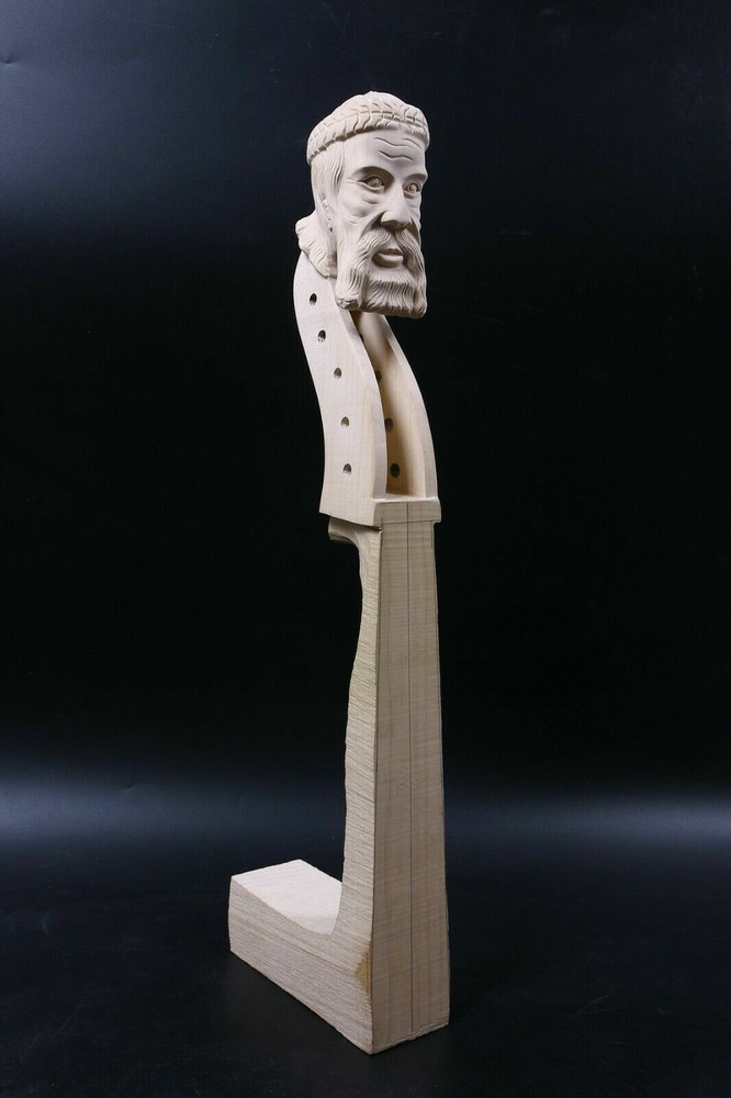 5string Advanced Hand-Carving 4/4 Cello neck Maple wood Cello Accessories