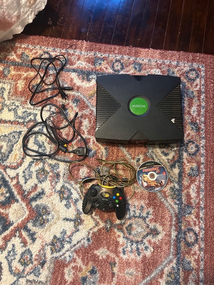 Microsoft Xbox Launch Edition 8GB Home Console - Black tested working