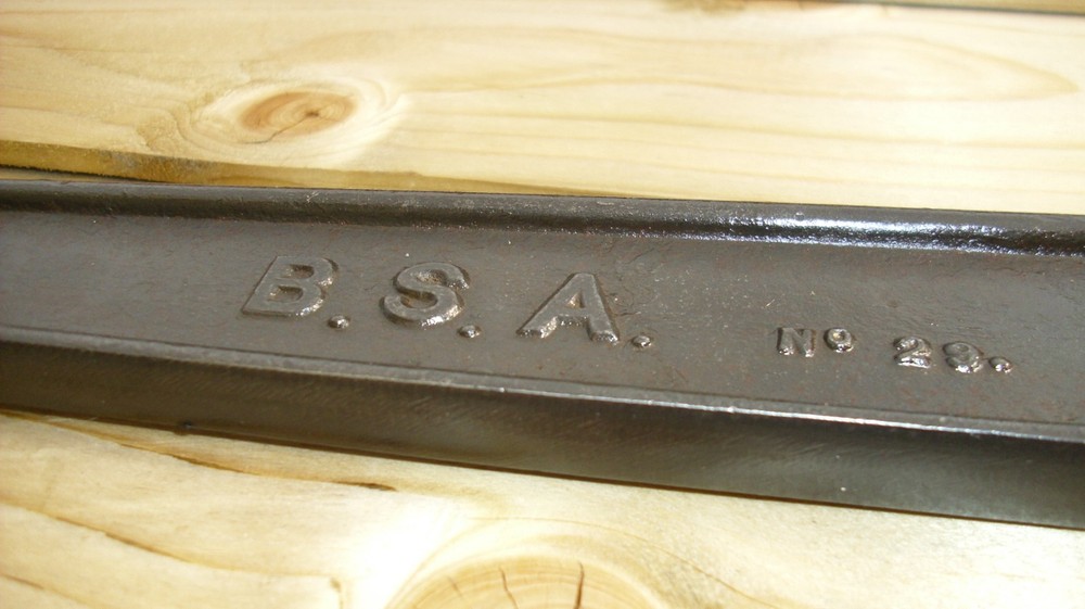 Vintage BSA NO29 Open Ended Spanner
